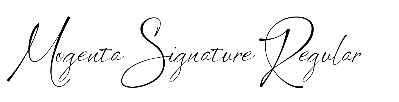 Mogenta Signature Regular